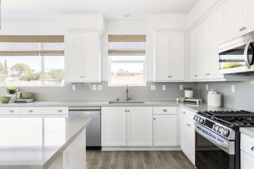 Plan 6 Model Home Kitchen